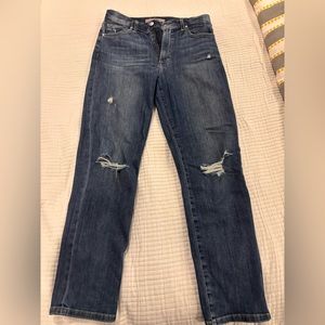 Joes Jeans High Rise Straight Ankle, Size 28